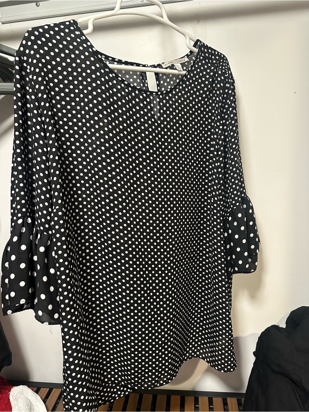 Chico's Black Women's Top with Label Size 3